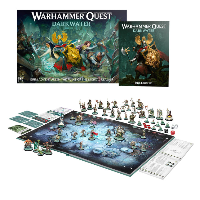 Warhammer Quest Premium Starter Set - Darkwater box art