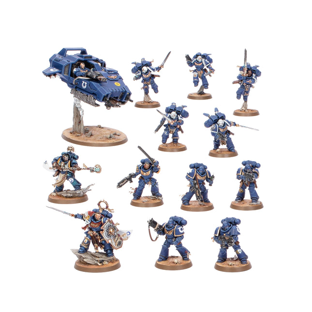 Warhammer 40,000 11th Edition Premium Starter Set miniatures contents