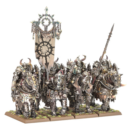 Chaos Marauders and Marauder Horsemen miniatures, unpainted