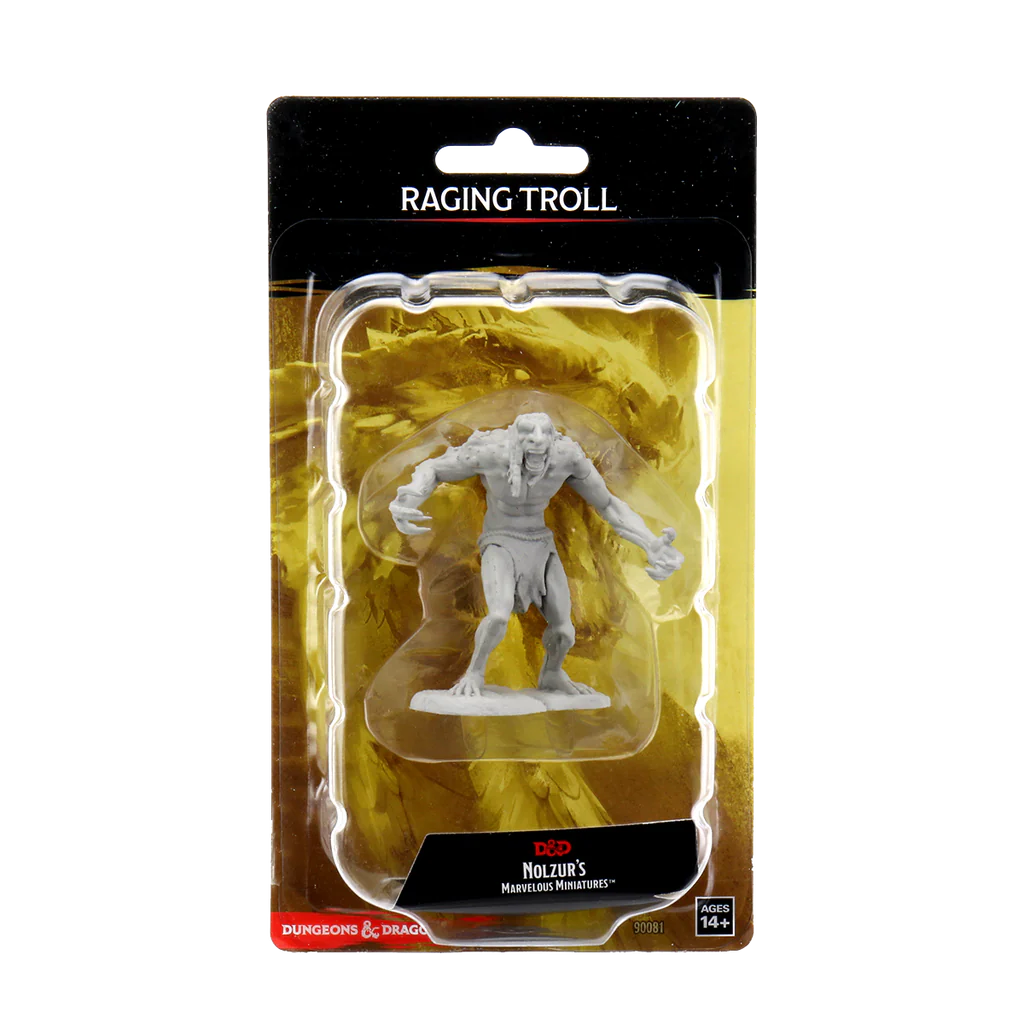 a white action figure in a plastic package