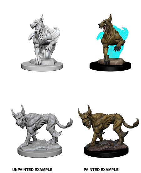 D&D Nolzurs Miniature - Blink Dogs