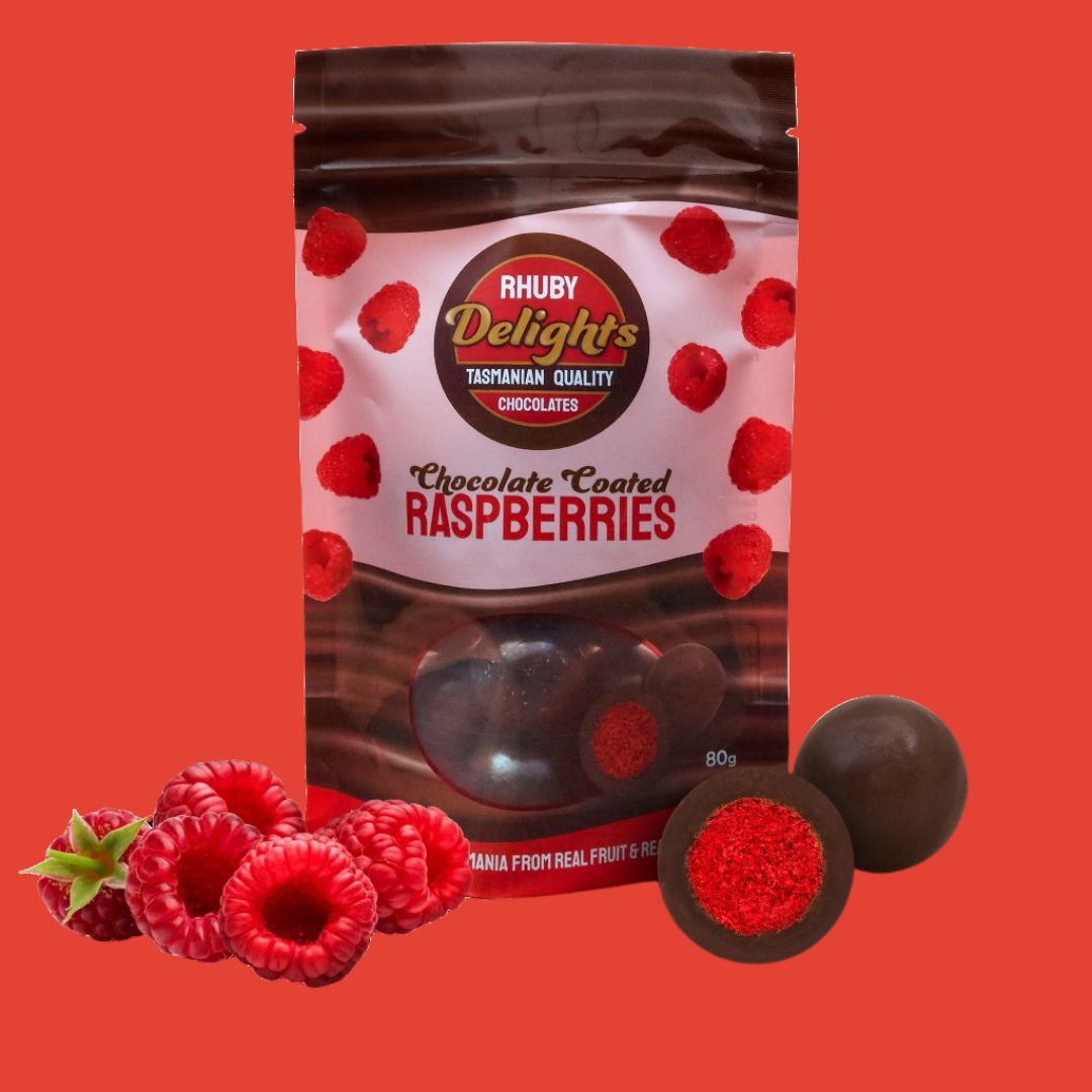 Chocolate Coated Raspberries