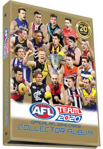 AFL Team Coach Official Collector Card Album - 2020