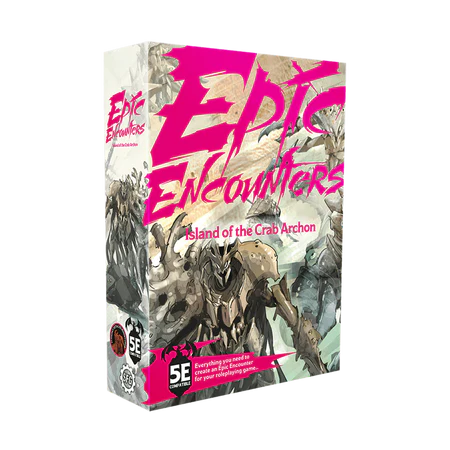 the cover of epic encounters island of the end dragon