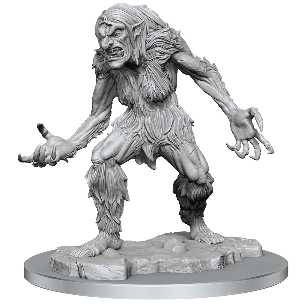 D&D Nolzurs Miniature - Ice Troll