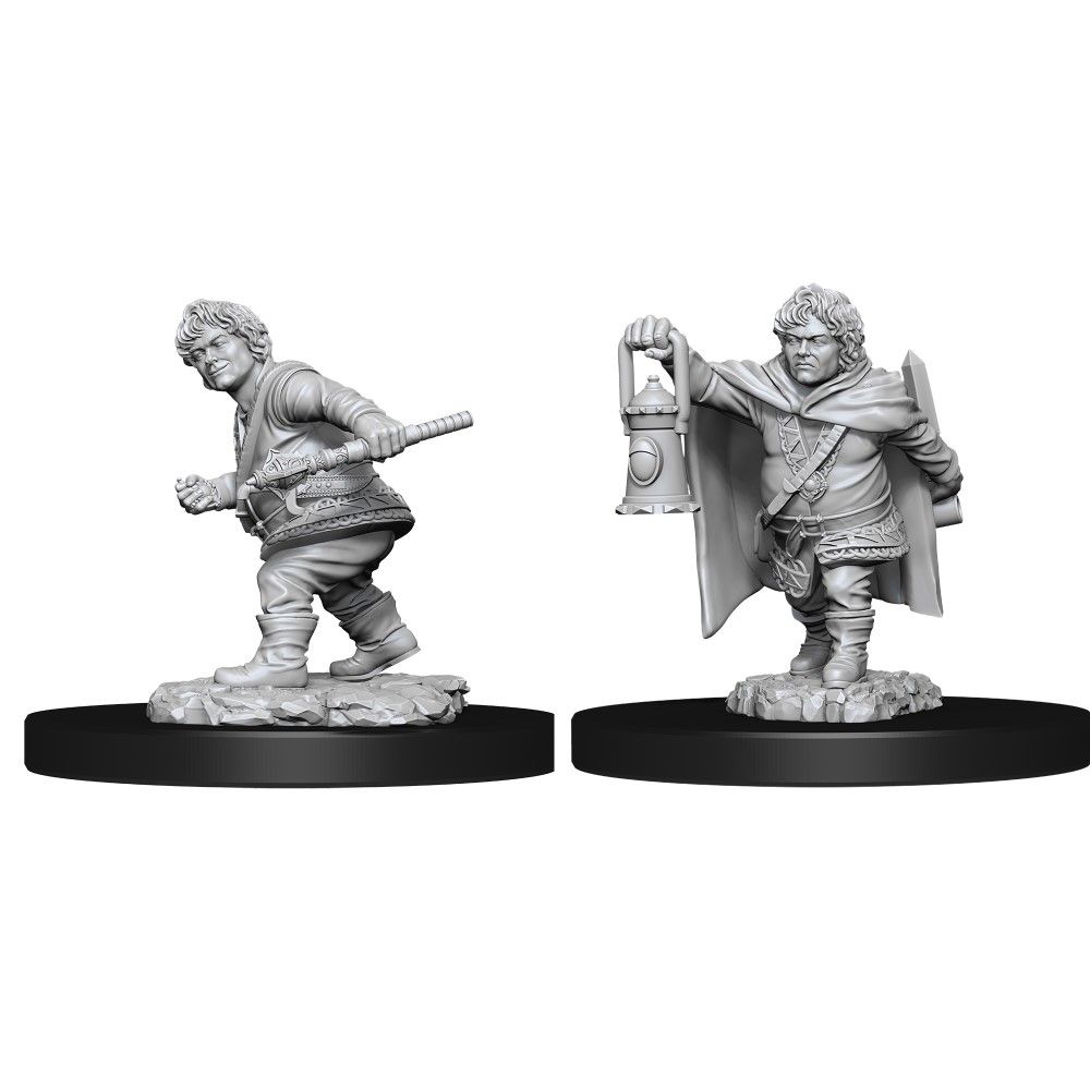 D&D Nolzurs Miniature - Halfling Rogue Male 2