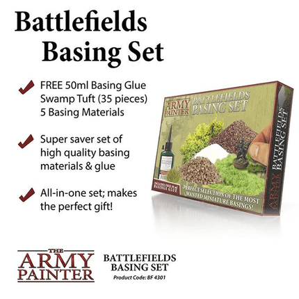 Starter Set - Battlefields Basing Set (box) - Waterfront News