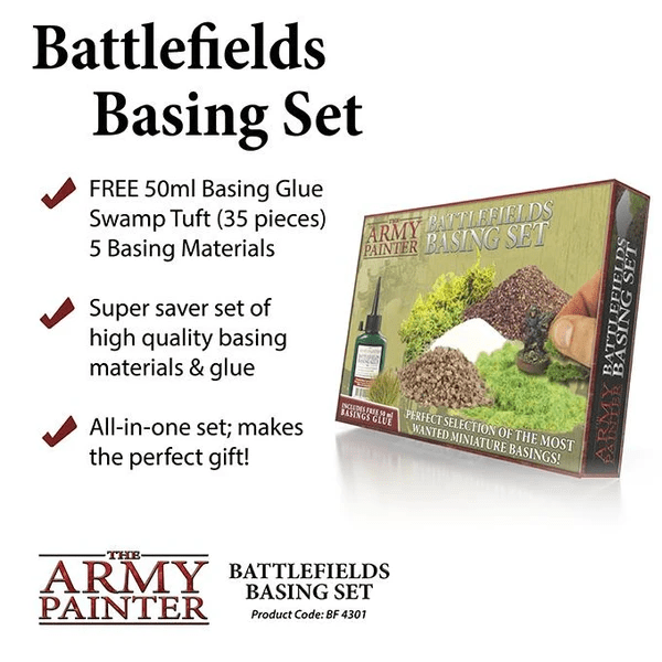 Starter Set - Battlefields Basing Set (box) - Waterfront News
