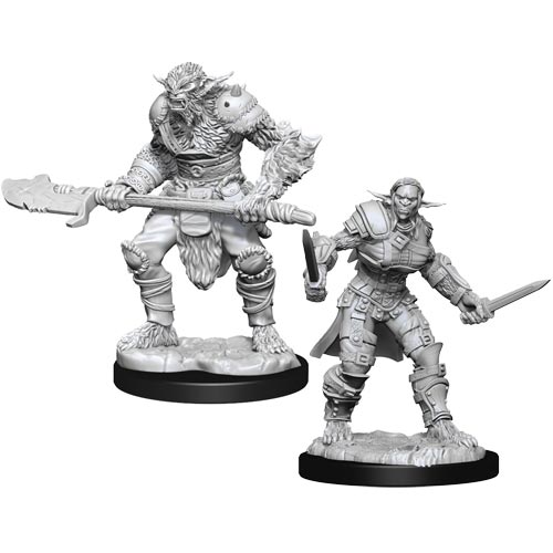 D&D Nolzurs Miniature - Goblin Rogue and Goblin Bard