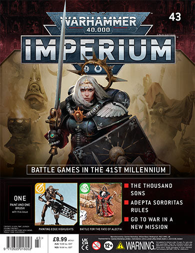 Warhammer Imperium Issue 43 - Stormhost Silver and Small Layer Brush
