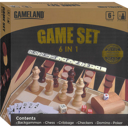 6-in-1 Game Set Gameland