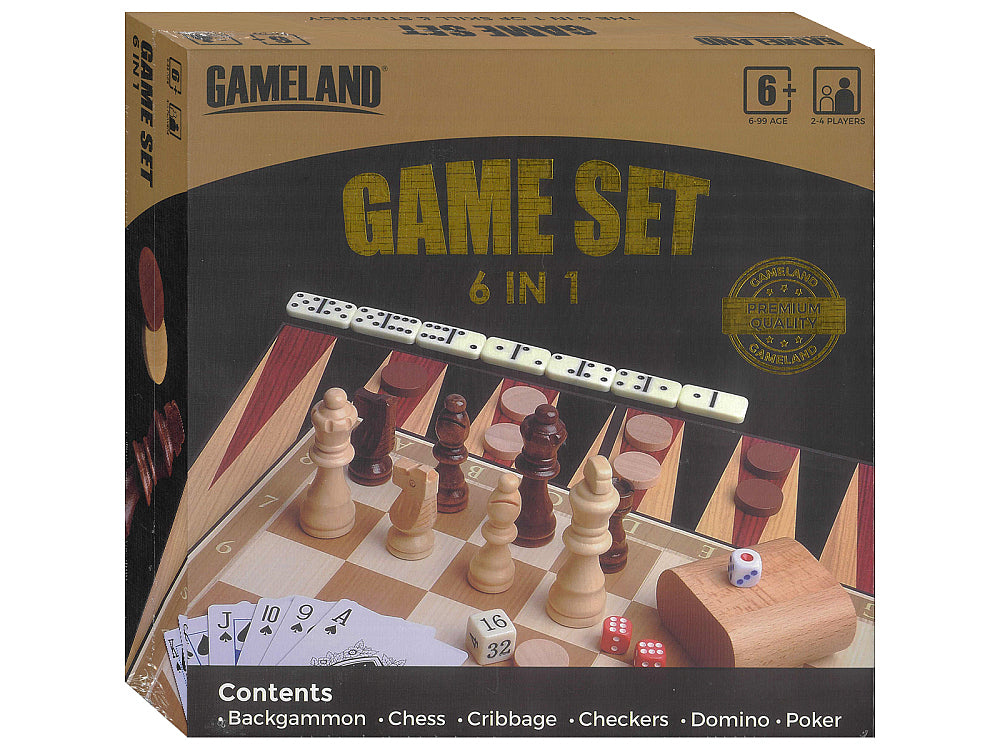 6-in-1 Game Set Gameland