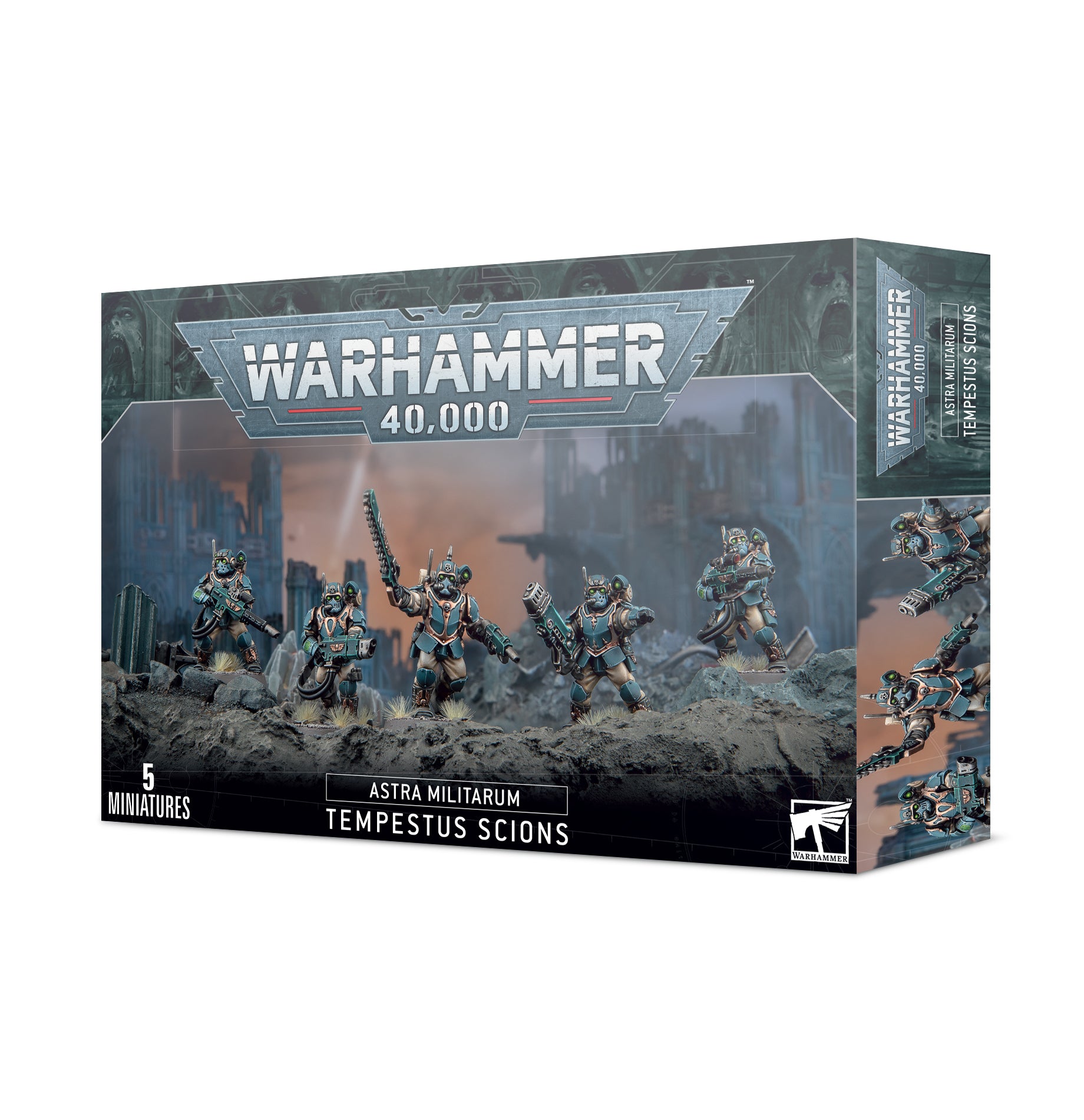a box of warhammer 40, 000