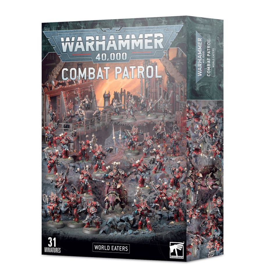 a warhammer board game with a large group of soldiers