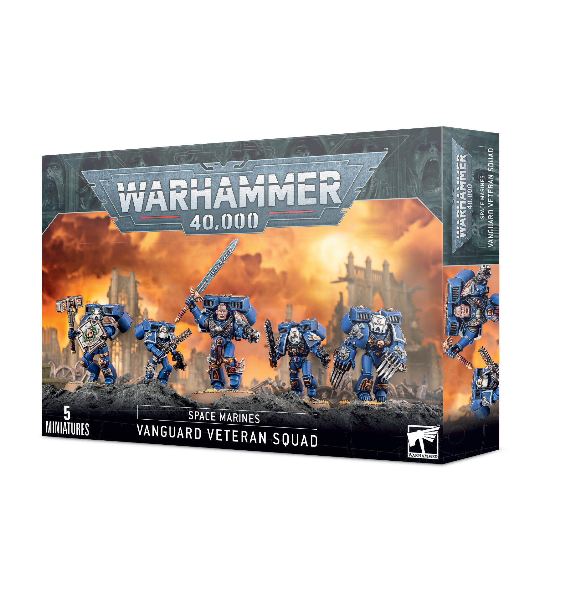 Space Marines Vanguard Veteran Squad (48-18)