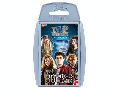 top trumps card game featuring the characters of harry potter