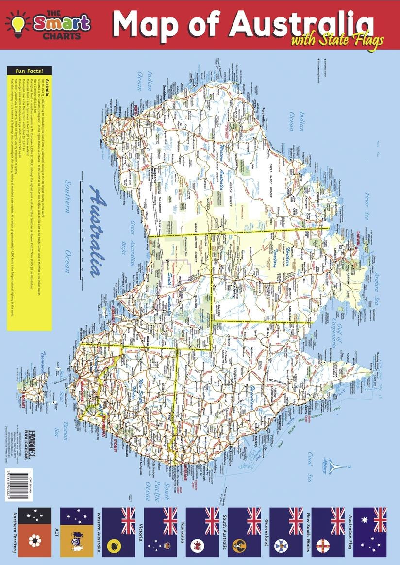 Australia Map and Anthem Smartchart