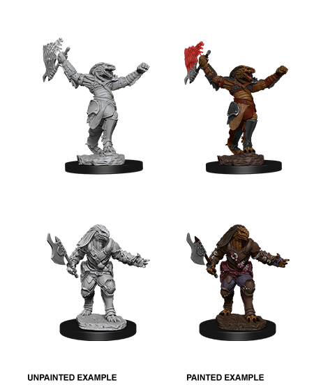 D&D Nolzurs Miniature - Dragonborn Fighters