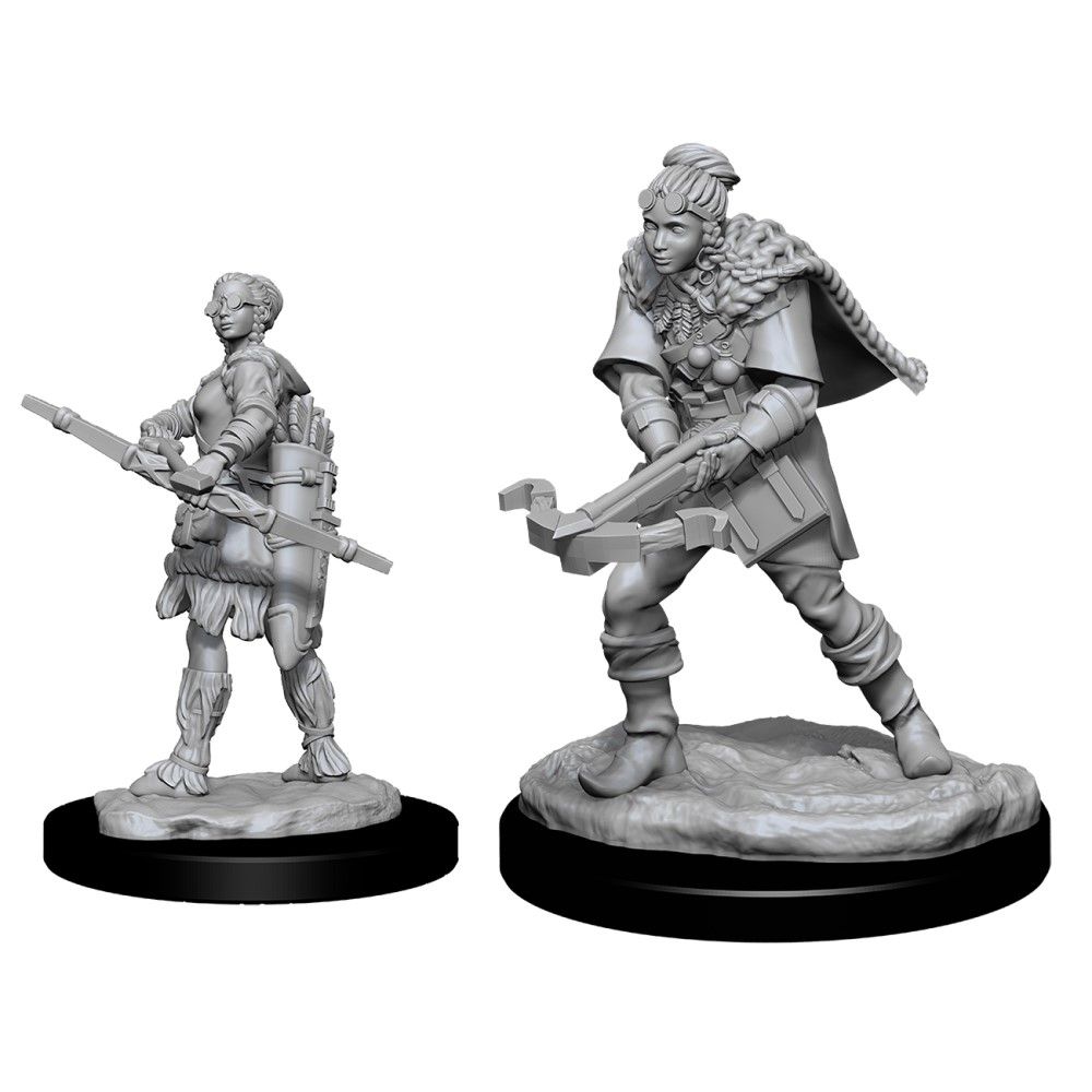 D&D Nolzurs Miniature - Human Ranger Female