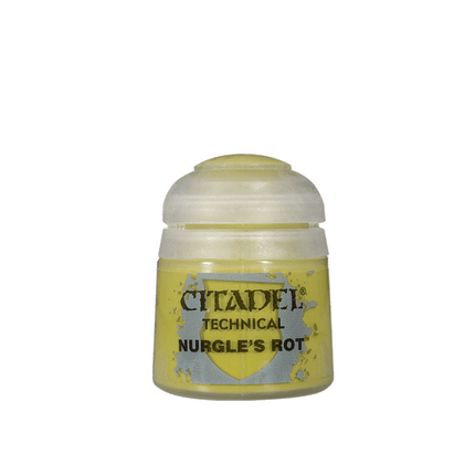 a bottle of yellow paint with a white background