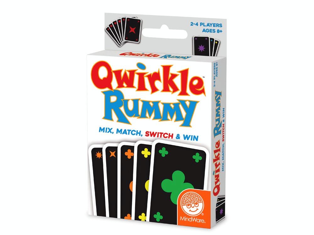 Qwirkle Rummy Card Game - Mindware
