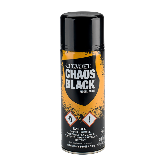 Chaos Black (Spray Paint) (62-02)