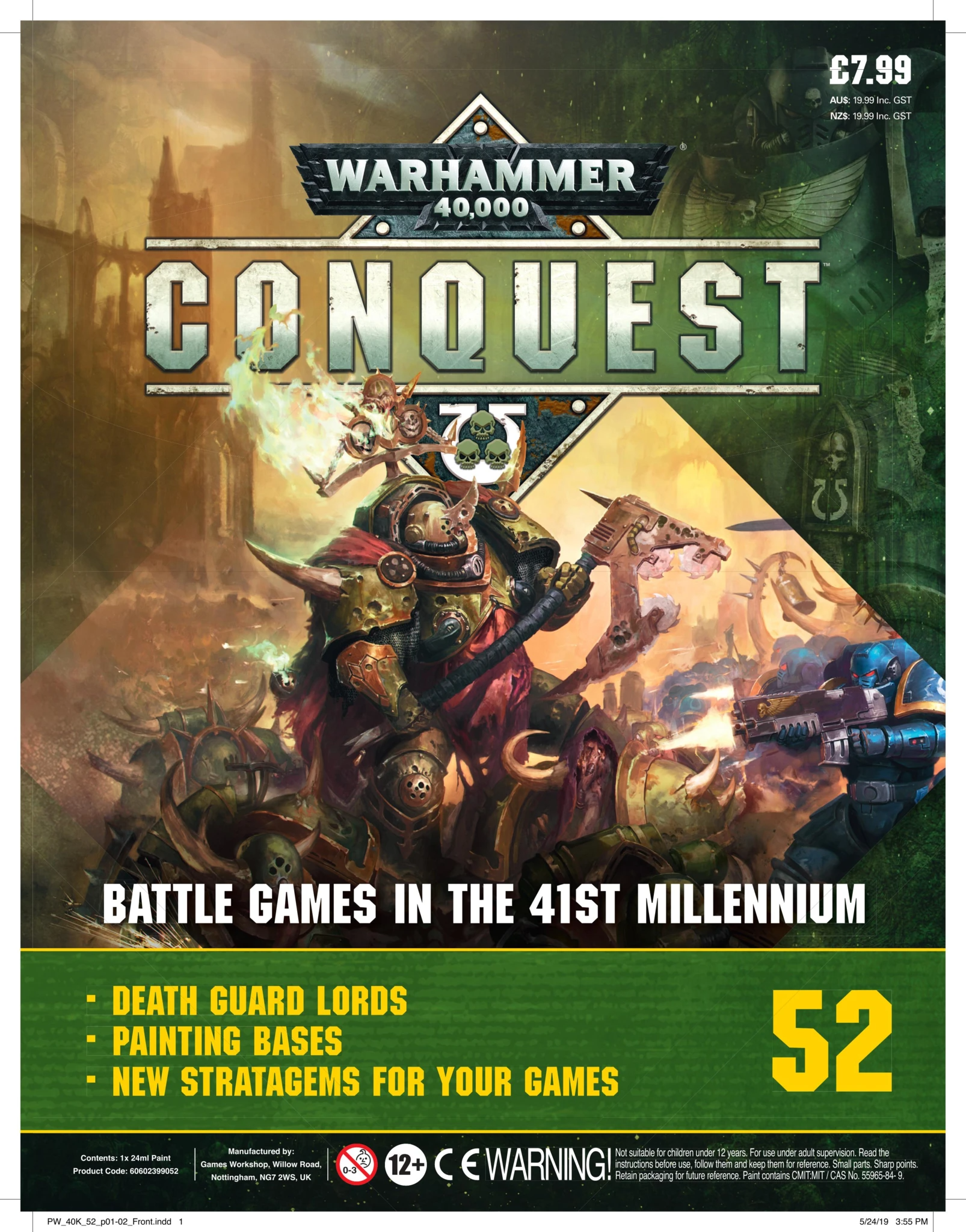 Warhammer Conquest #52 - Magazine Only