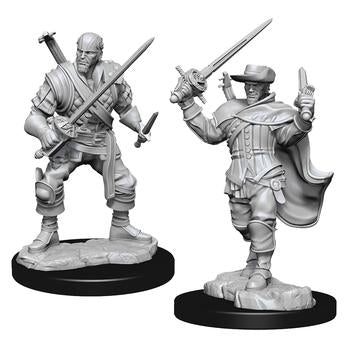 D&D Nolzurs Miniature - Human Bard Dual Wield