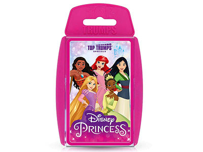 a pink plastic case with princesses on it