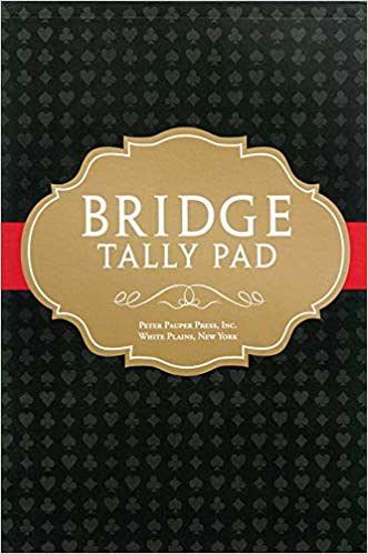 Bridge Tally Pads 50 Sheets (PP)