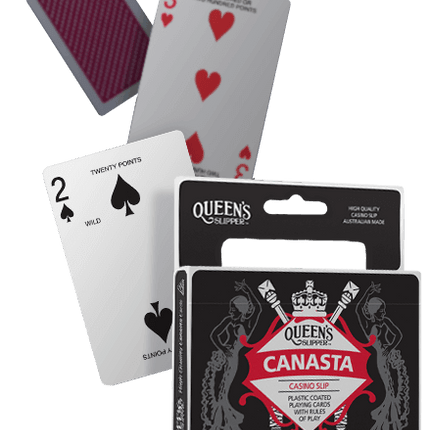 Canasta Playing Cards by Queens Slipper