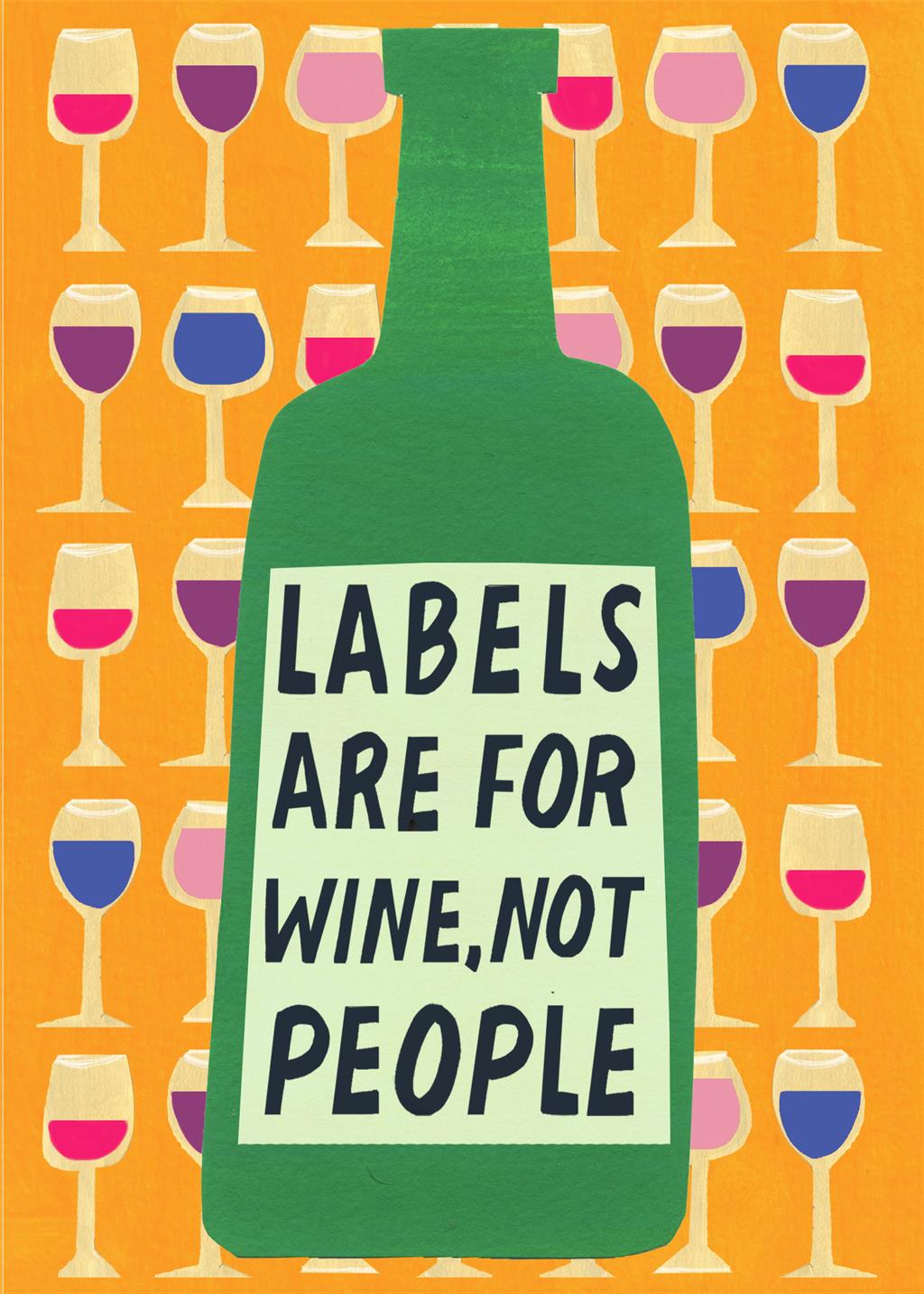 Labels are for Wine