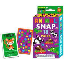 Little Learners Flash Cards - Animal Snap