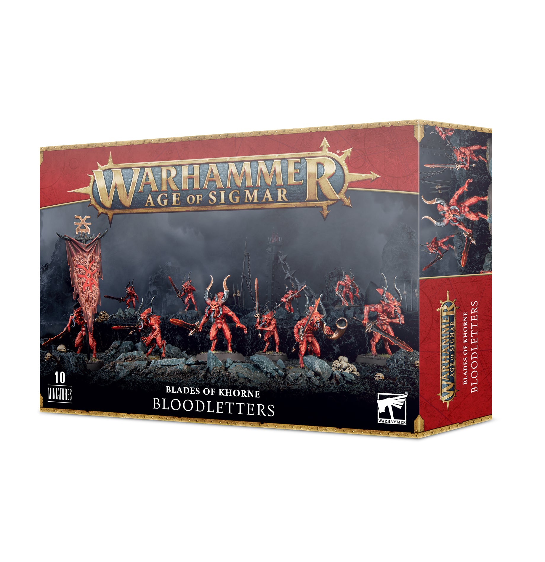 a box of warhammer age of sigmar blood elves