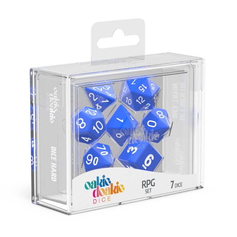 RPG 7 Dice Set Oakie Dokie - Blue