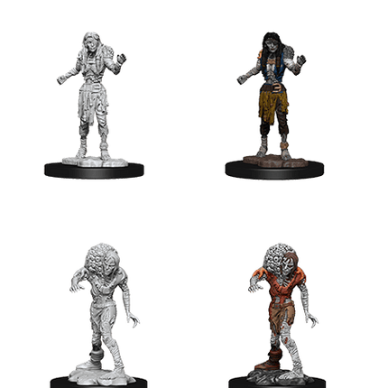 D&D Nolzurs Miniature - Drowned Assassin and Drowned Ascetic