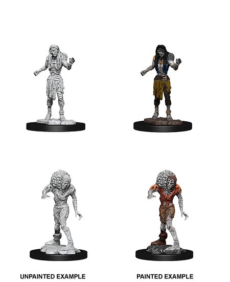 D&D Nolzurs Miniature - Drowned Assassin and Drowned Ascetic