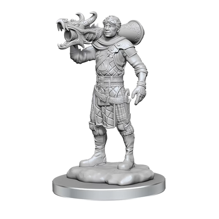 D&D Nolzurs Miniature - Human Artificer and Human Apprentice