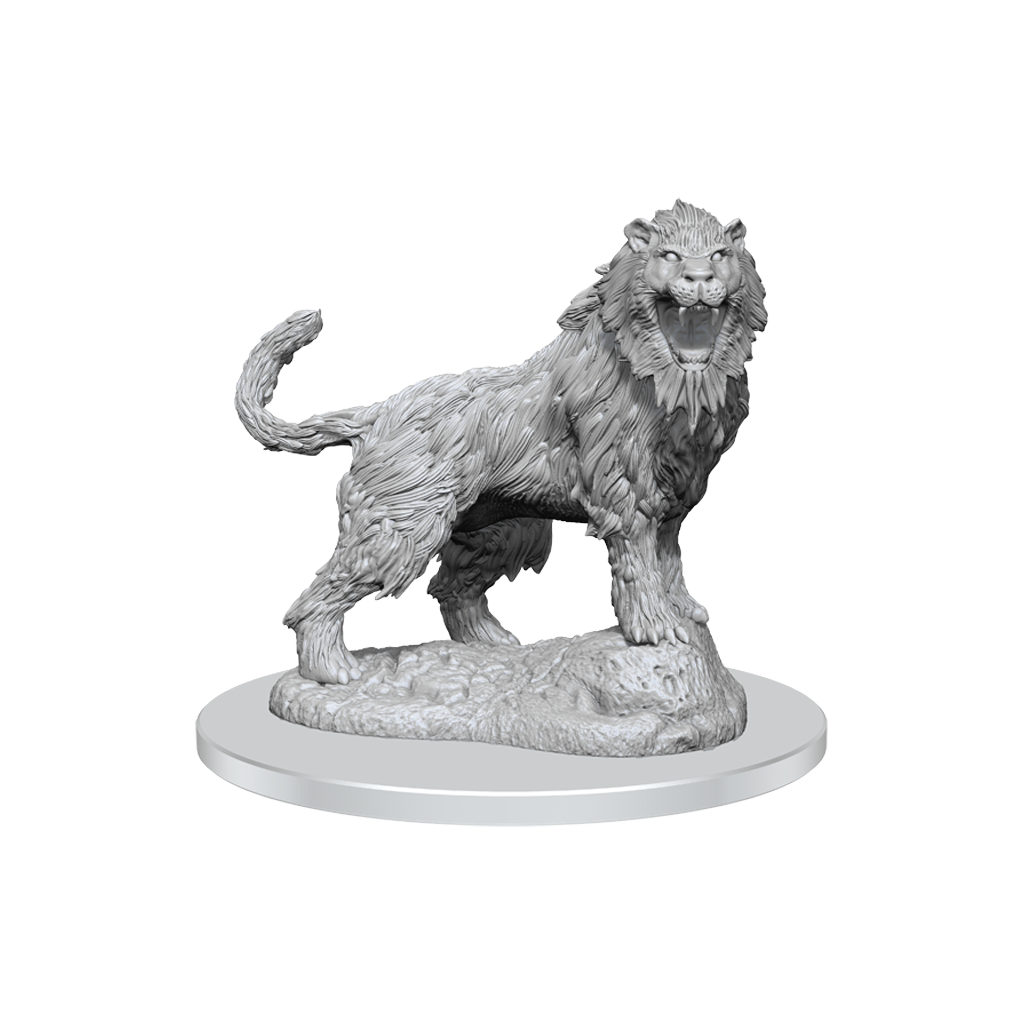 D&D Nolzurs Miniature - Crag Cat