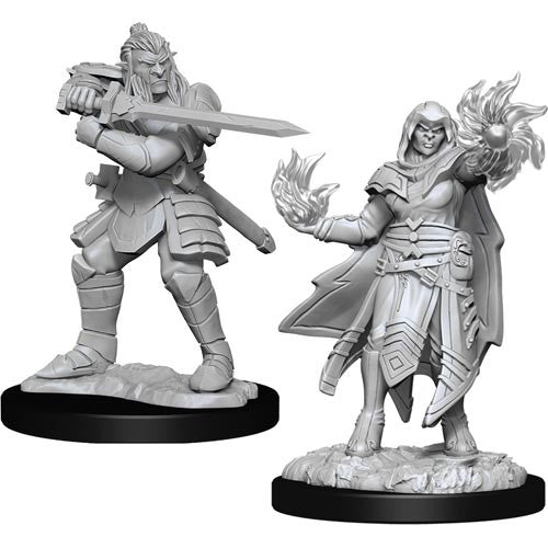 D&D Nolzurs Miniature - Hobgoblin Fighter and Hobgoblin Wizard