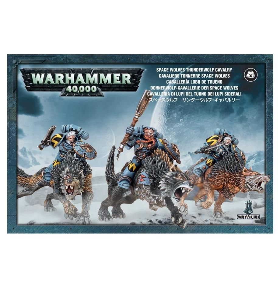 Space Wolves Thunderwolf Cavalry 2020 (53-09)
