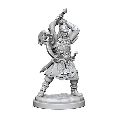 D&D Nolzurs Miniature - Human Barbarian Male III