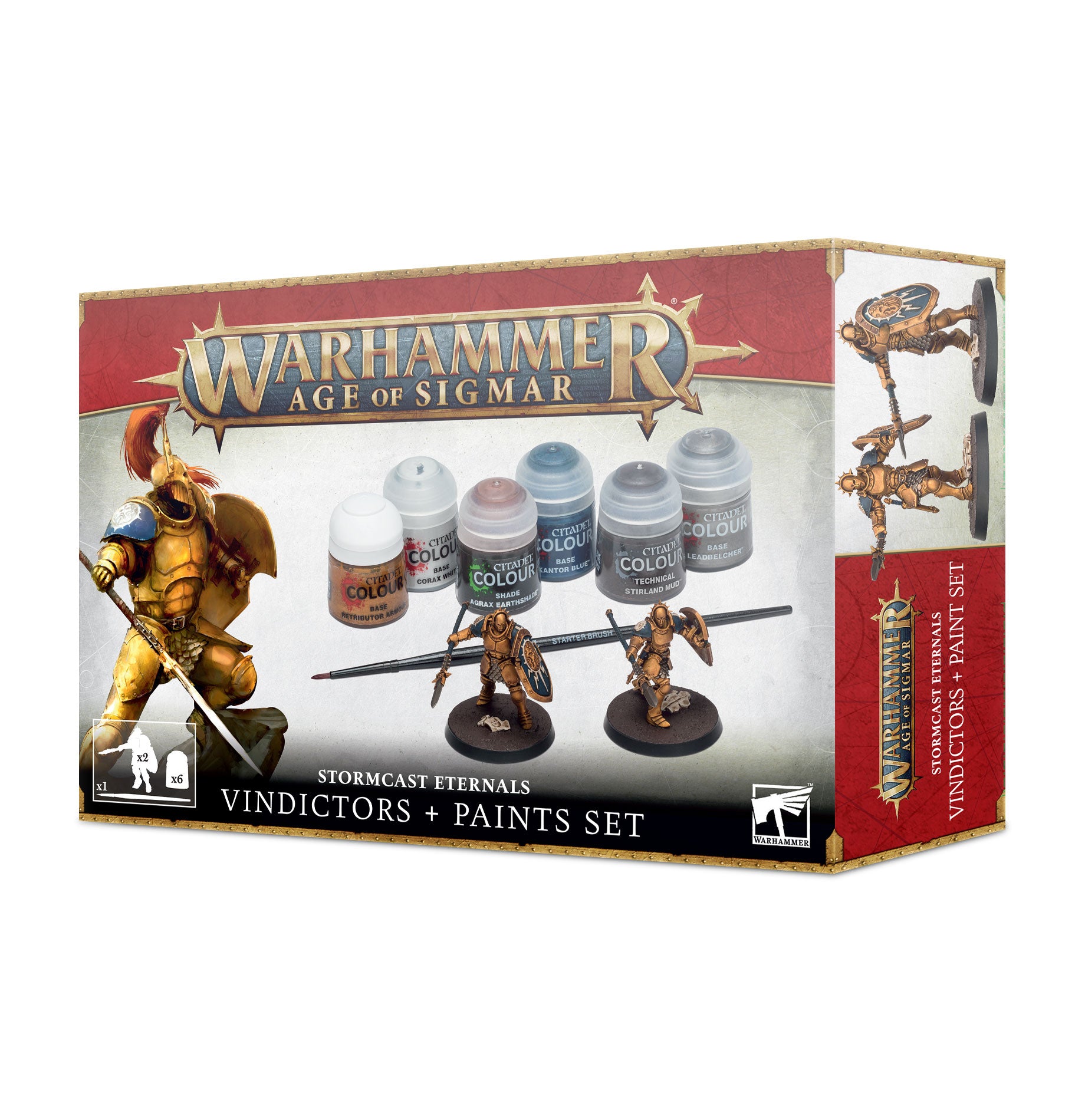 Stormcast Eternals Vindicators + Paint Set (60-10)
