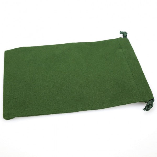Dice Bag - Large Suedecloth - Green