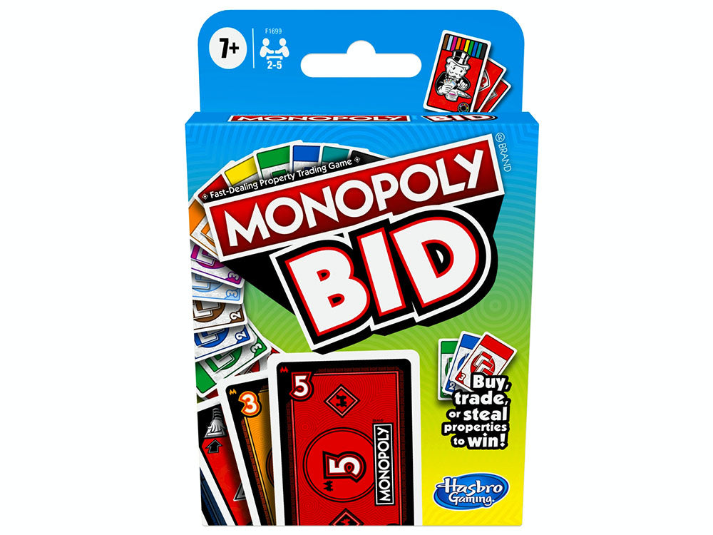 Monopoly Bid Card Game