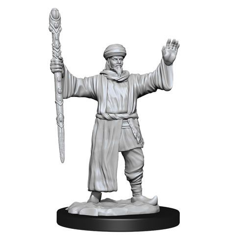 D&D Nolzurs Miniature - Human Wizard Male