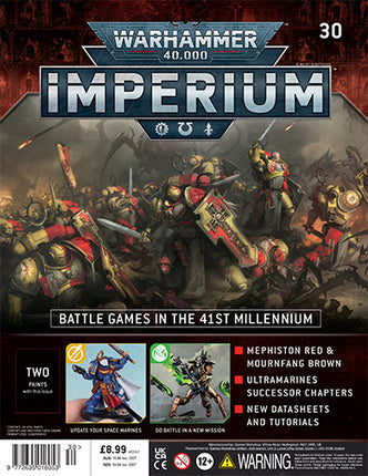 Warhammer Imperium Issue 30 - Mephiston Red and Mournfang Brown