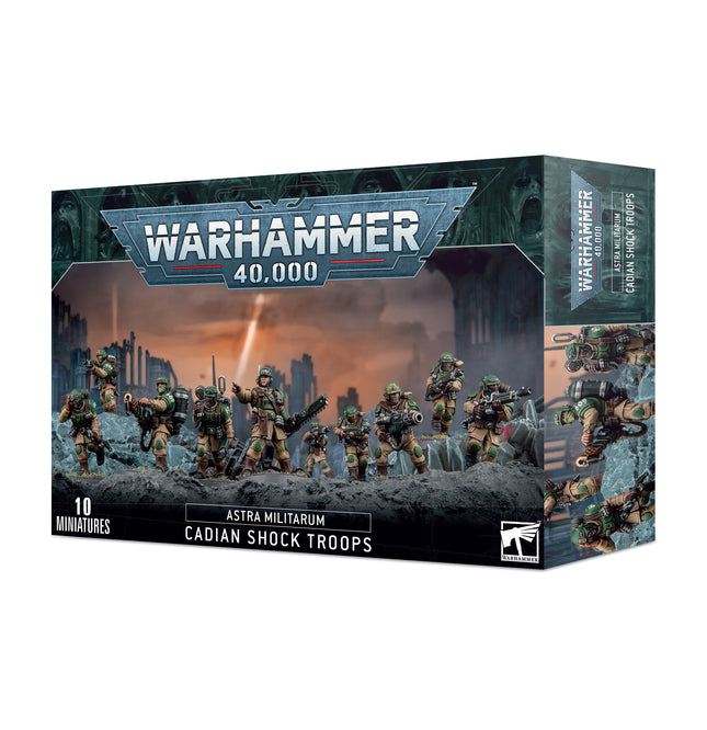 Astra Militarum - Cadian Shock Troops (47-33)